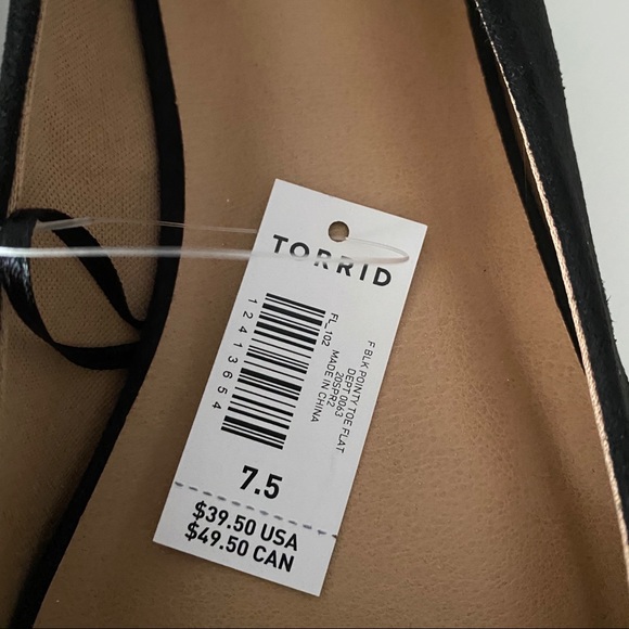 torrid WW Faux Suede Flats - Picture 7 of 8